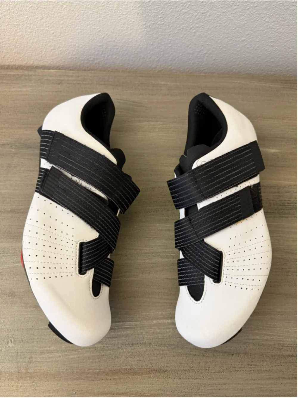 Fizik Tempo Powerstrap R5 Cycling Shoes Size 44 w/ Look Delta Peloton Cleats EUC